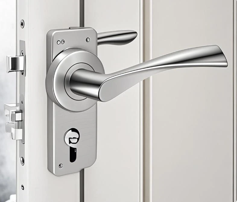 Double Sided Key Lock Door Knob